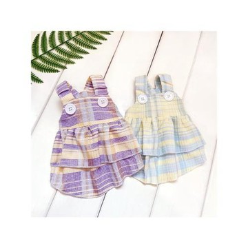 雙層裙子狗狗衣服春秋款泰迪夏裝薄寵物小型犬比熊春季貓咪防掉毛