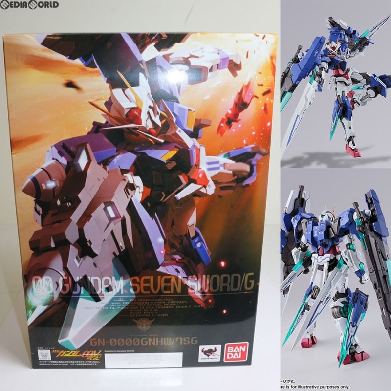 中古即納』{FIG}METAL BUILD ダブルオーガンダムセブンソード/G 機動