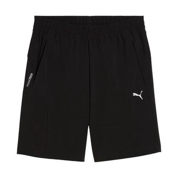 Puma 抽繩短褲 男裝 工裝口袋 亞規 黑 69611401