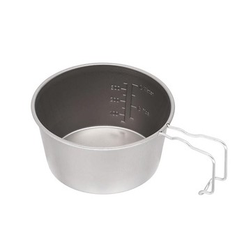 鈦製深型雪拉杯(600ml) BM-544 附刻度露營杯 日製戶外輕量純鈦碗 登山雪拉碗 鈦製深型雪拉杯(600ml) BM-544