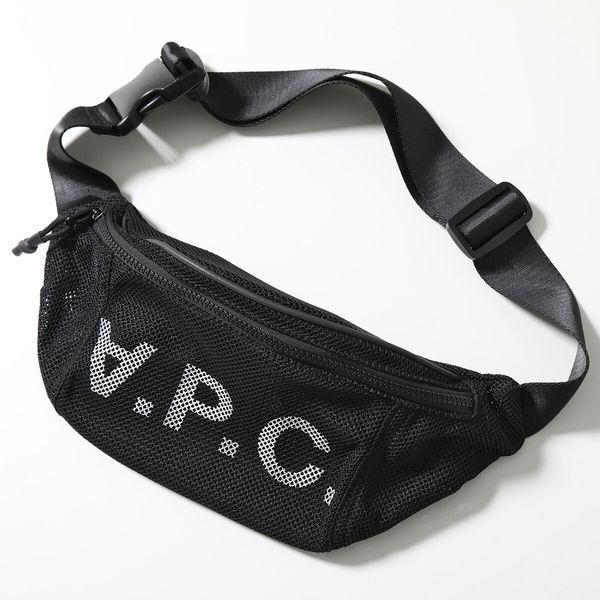【A.P.C.】ロゴパッチベルトバッグ Men's leather bum bags · Leather belt bags · Canvas | A.P.C.
