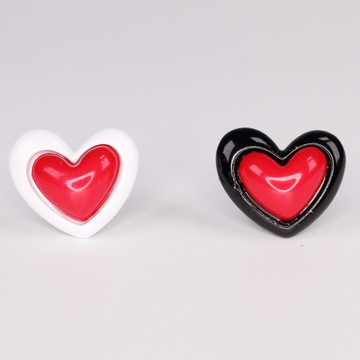 【小Ken先生】韓風｜低致敏｜銀針｜愛心系列｜心動到不行｜耳環｜可改夾式