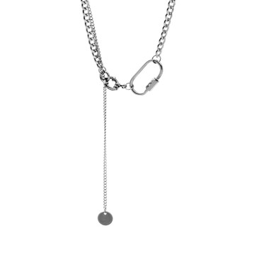 [鋼飾] 不羈之環項鍊 / The Unfettered Loop Necklace