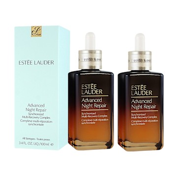 ESTEE LAUDER雅詩蘭黛 特潤超導全方位修護露(100ml) 2入組_國際航空版
