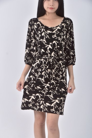 (S) french connection黑色綁帶洋裝