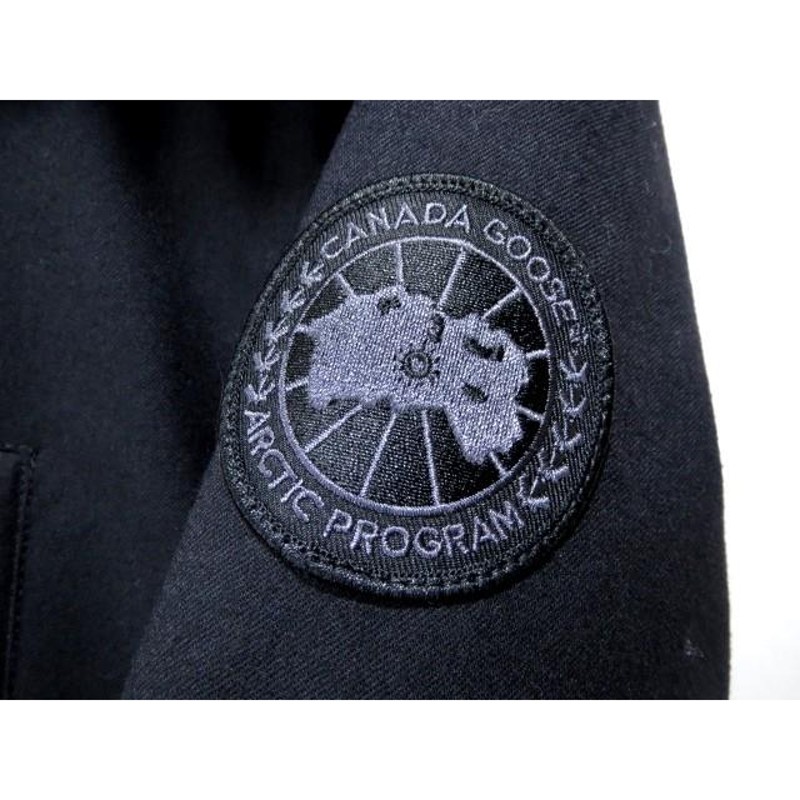 良品 CANADA GOOSE カナダグース 15AW RED CLIFF JASPER レッドクリフ ジャスパー ウール 黒ワッペン 3447JM  ダウンジャケット 黒 S 【中古】20008285 | LINEブランドカタログ