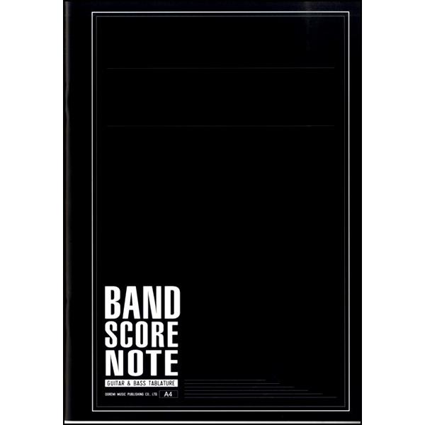 ドレミ バンド・スコア・ノート［A4］   BAND SCORE NOTE