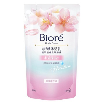 Biore 淨嫩沐浴乳浪漫保濕型-浪漫櫻花香700ml