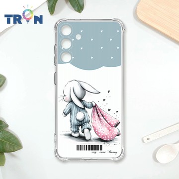 TRON 三星 S24 PLUS 小動物的小被被 兔貓 四角防摔載具殼 軟殼 手機殼