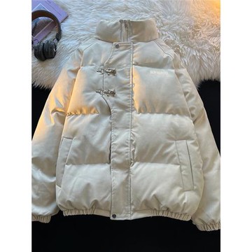 美式寬松設計感棉服男冬季新款加厚保暖潮牌立領棉衣外套小眾休閑