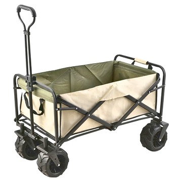 露營手推車 大台  米白色  1台