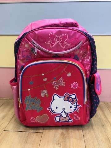 【震撼精品百貨】Hello Kitty 凱蒂貓-HELLO KITTY後背書包-鑽石(桃)