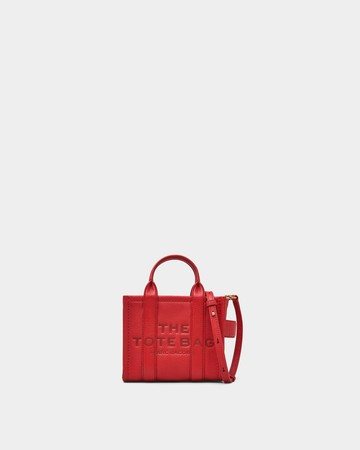 【限時5折起】MARC JACOBS THE 系列迷你皮革托特包 - 4款顏色 紅 | 台灣唯一總代理