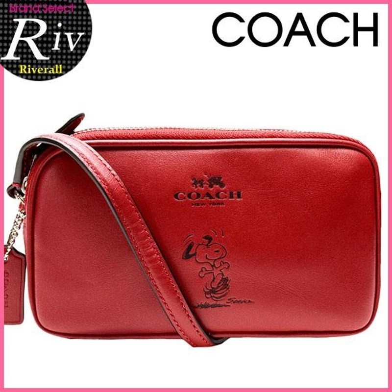 コーチ ミニショルダー バッグ COACH ショルダーバッグ スヌーピー