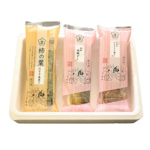 冷凍 柿の葉ずしと棒ずし２種詰合せ ７７５ｇ   送料無料 奈良 すし