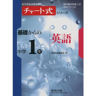 チャート式シリーズ　基礎からの　中学１年　英語 新学習指導要領準拠／数研出版(編者)