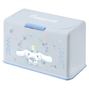 收納王妃 三麗鷗 萬用收納盒 50個  淺藍色 花朵大耳狗  1個
