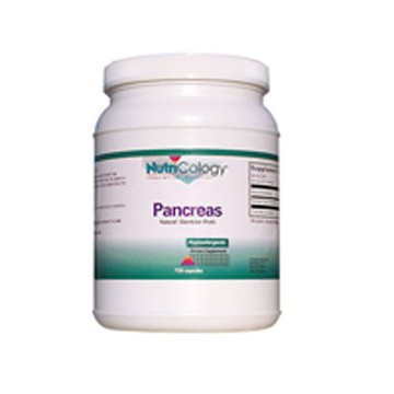 Natural Glandular Pancreas Pork 720 veggie caps by Nutricology/ Allergy Research Group