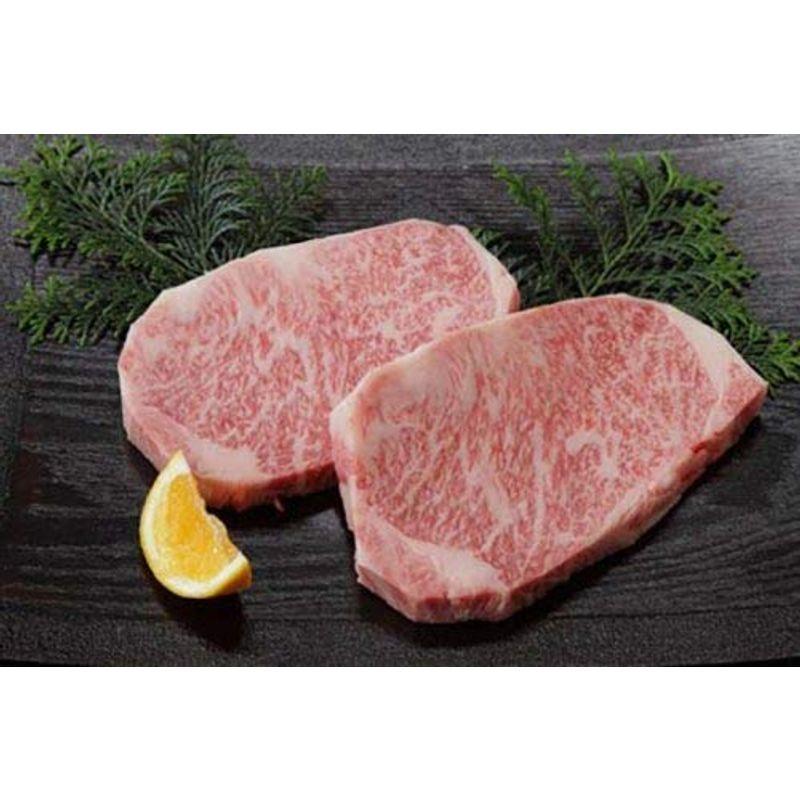 “倉薗牧場”の宮崎牛ロースステーキ2枚 約400g