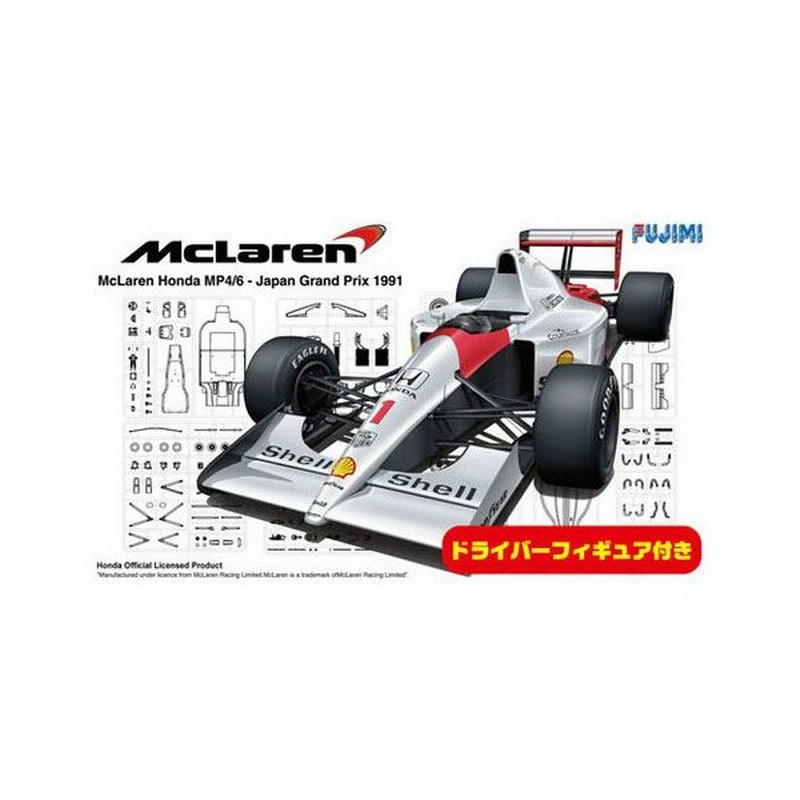 新品即納 Ptm Gpsp 41 1 マクラーレン Mp4 6 日本gp ドライバーフィギュア付き プラモデル フジミ 1406 通販 Lineポイント最大0 5 Get Lineショッピング