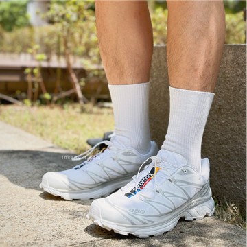 SALOMON XT-6 WHITE LUNAR ROCK 白灰 冰川白 索羅門 412529