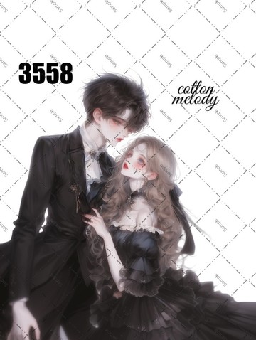 original sticker no.3558 人物貼紙 原創貼紙 原創人物貼紙 裝飾貼紙 cotton melody