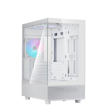 SilverStone 銀欣 Lucid 04 海景Micro-ATX機箱-白色