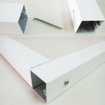 6108 方管 鋁擠型 33 mm*33 mm 隔柵 柵欄 鋁料 防盜窗 鋁材 鋁門窗 紗窗門 DIY