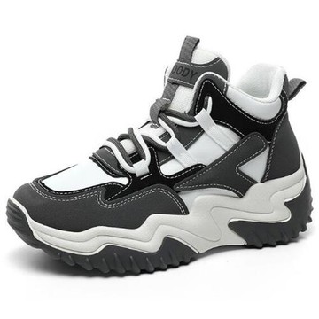 Taroko 新潮撞色綁帶厚底休閒鞋(3色可選)