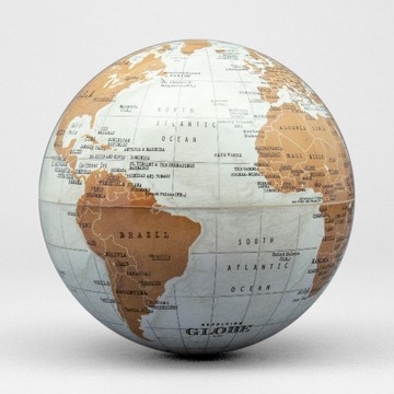 Suck UK 桌上型自動旋轉造型地球儀 英國