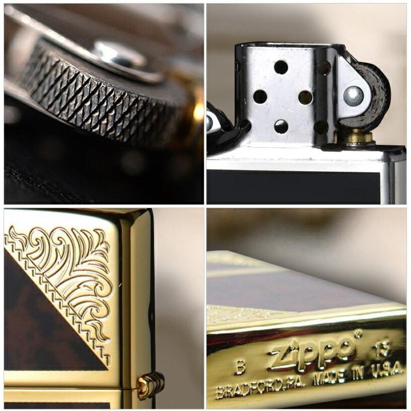 ジッポー ZIPPO ライター VENETIAN DESIGN エッチング 両面加工