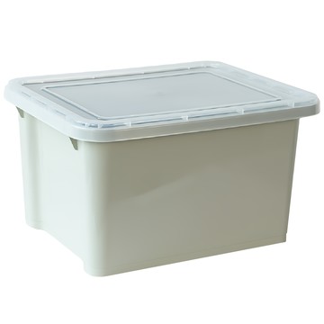 SHUTER 樹德 置物箱 28L  淺黛綠  大(457 x 370 x 260mm)  1個