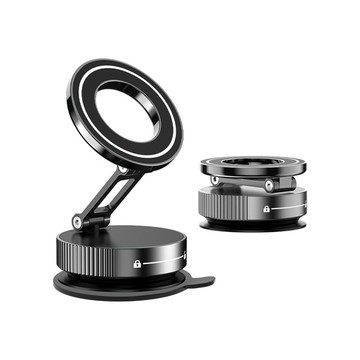 t-phox｜K11 真空吸盤磁吸手機支架(含黏貼底板) 手機架 磁吸式支架 可折疊 穩定站立 真空吸附穩固