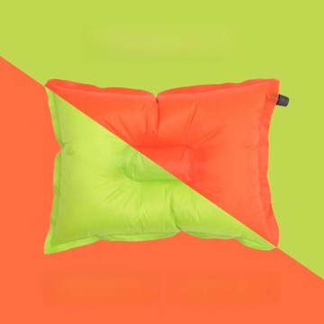 戶外便攜pvc充氣家用靠枕野營防水自動充氣枕氣墊帳篷枕頭飛機枕