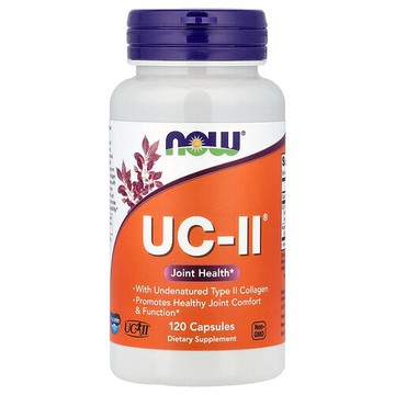 NOW Foods, UC-II 關節健康，非變性 II 型膠原蛋白，120 粒素食膠囊