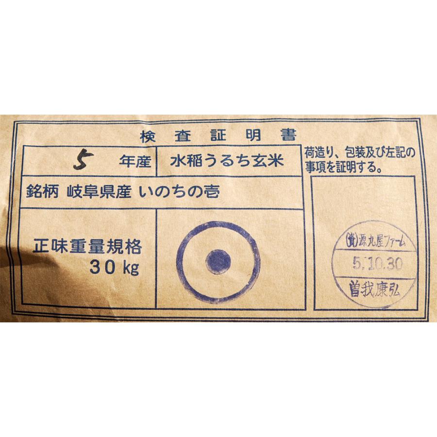 玄米　10kg　特別栽培米　岐阜飛騨　銀の朏（みかづき)