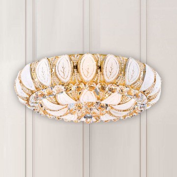 E27水晶玻璃吸頂八燈 B102-81-22332