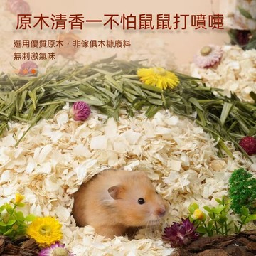 隔日到貨 倉鼠木屑 老鼠木屑 倉鼠墊料 除臭 白楊木屑 倉鼠墊材 倉鼠用品 鼠窩 倉鼠除臭 木屑墊料 除臭木屑 木屑倉鼠
