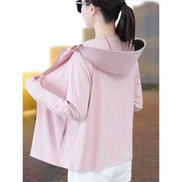 冰絲防曬衣女防紫外線2025新款夏季媽媽時尚速干夏天輕薄連帽外套