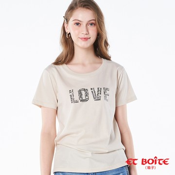 【新年爆殺價↘$488】Love Et Boite圓領短TEE - BLUE WAY ET BOîTE 箱子