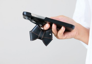 iPhone 手机壳 iPhone17 皮革保护壳 丝带 丝带 钥匙扣 iPhone 17