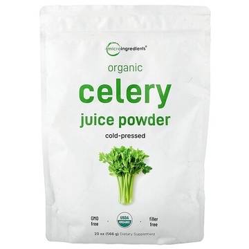 Micro Ingredients, Organic Celery Juice Powder, 20 oz (566 g)