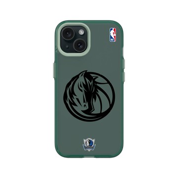 iPhone 15 Clear 憂墨綠 - NBA - B&W-達拉斯獨行俠 Dallas Mavericks B&W