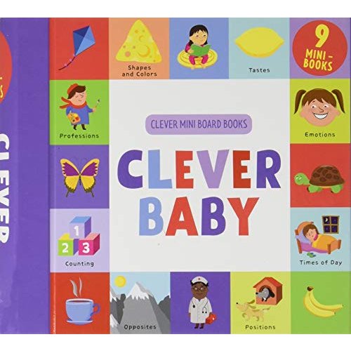 Clever Baby: Mini Board Book Box Set (Clever Mini Board Books)