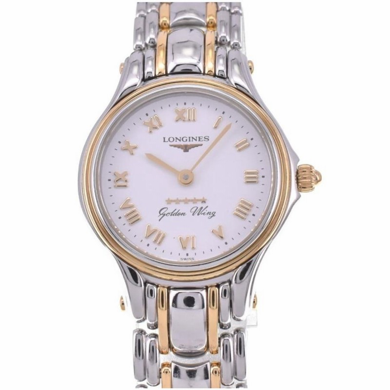 ☆良品【LONGINES】ロンジン ゴールデンウイング L3.105.5 クォーツ レディース P#113647 | LINEショッピング