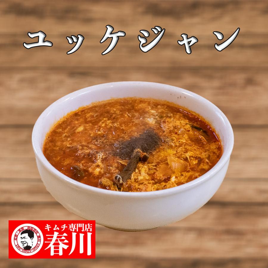 ユッケジャン スープ チゲ 辛い 韓国料理 クール便発送