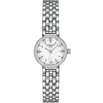 TISSOT 官方授權 T-Lady系列 珍珠母貝小錶徑女錶-T1400091111100/錶徑19.5mm