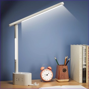 歐普官方家用台燈護眼學習專用學生閱讀書桌床頭多功能帶USB插座