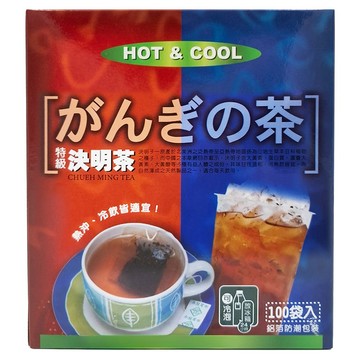 永發茗茶 特級決明茶  4.5g  100包  1盒