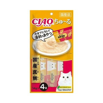 CIAO啾嚕肉泥-鮪魚+鯛魚